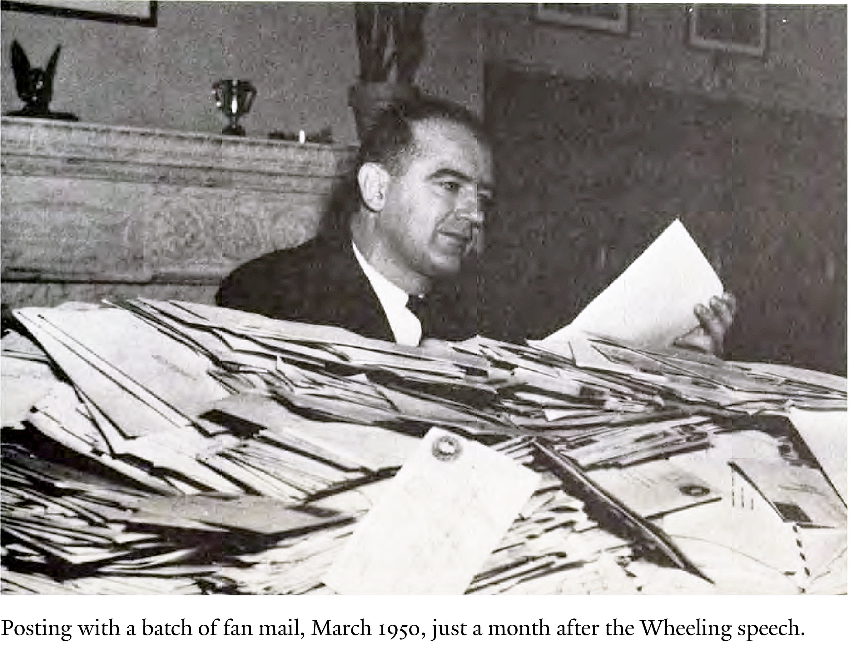 09 McCarthy with fan mail