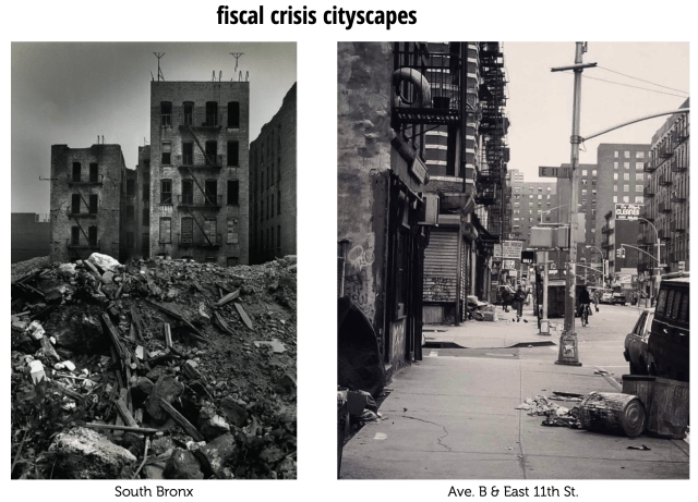 14 Fiscal crisis cityscapes